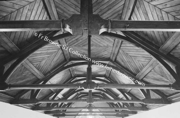 THE CHURCH ROOF INTERIOR